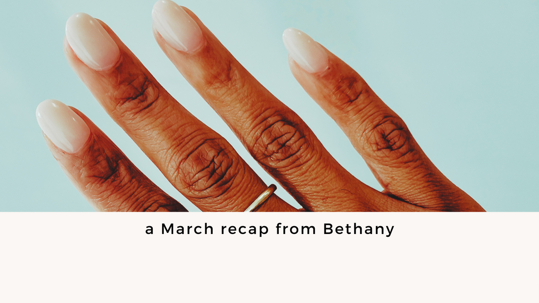 The end of Women's History Month