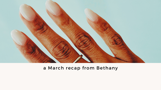 The end of Women's History Month