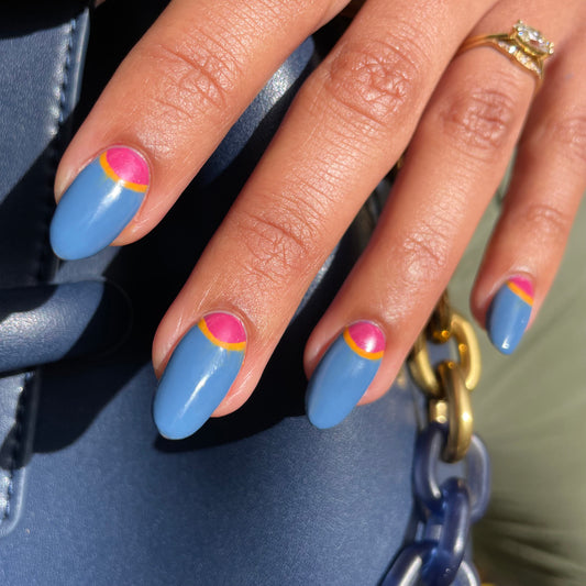 Double Down | Blue Nail Polish